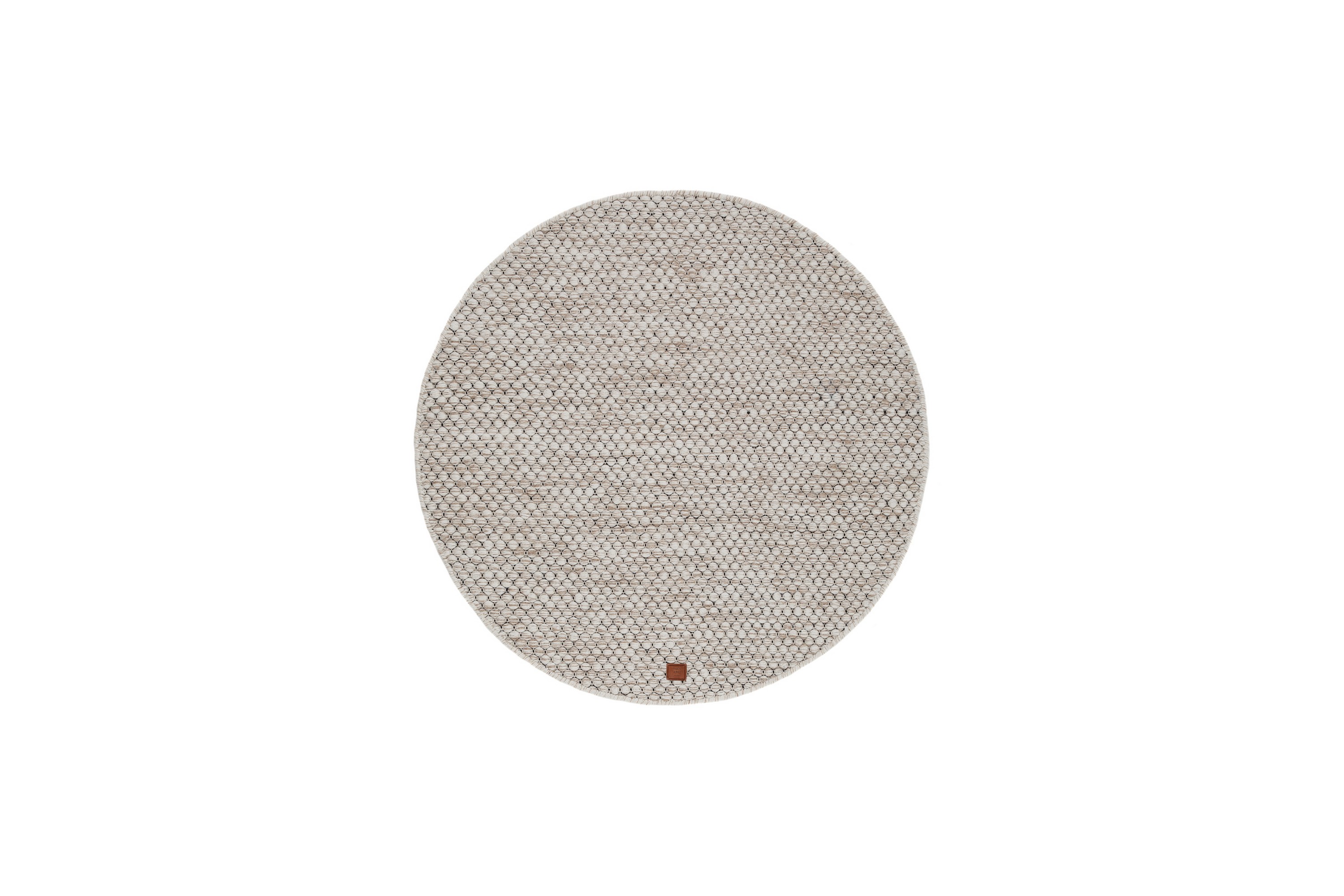 torekov ullmatta ø300 cm rund - creme