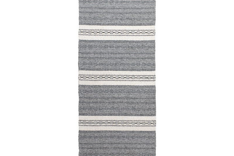 Trasmatta Asta 70x380 cm Rektangulär - Grå - Textil & mattor - Matta - Modern matta - Trasmatta