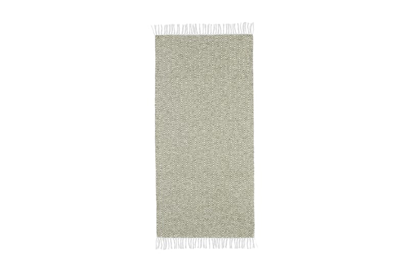 Bomullsmatta Goose 170x250 cm Grön - Horredsmattan - Textil & mattor - Matta - Modern matta - Trasmatta