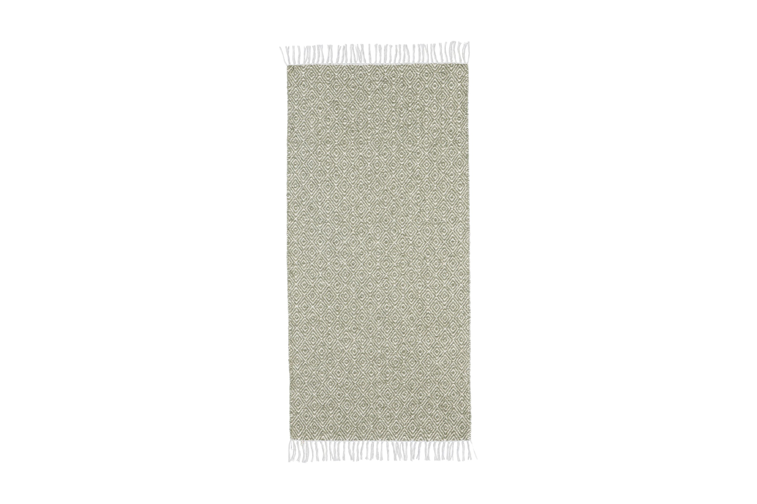 Bomullsmatta Goose 170x250 cm Grön Horredsmattan