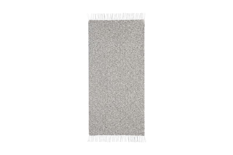 Bomullsmatta Goose 70x450 cm Grafit - Horredsmattan - Textil & mattor - Matta - Modern matta - Trasmatta