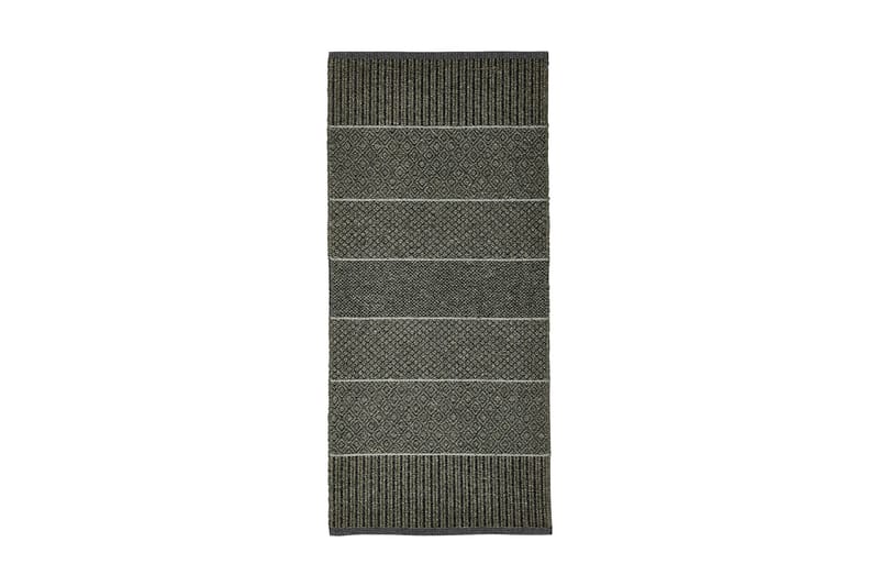 Matta Mix Alice 150x200 cm PVC/Bomull/Polyester Oliv - Horredsmattan - Textil & mattor - Matta - Modern matta - Trasmatta
