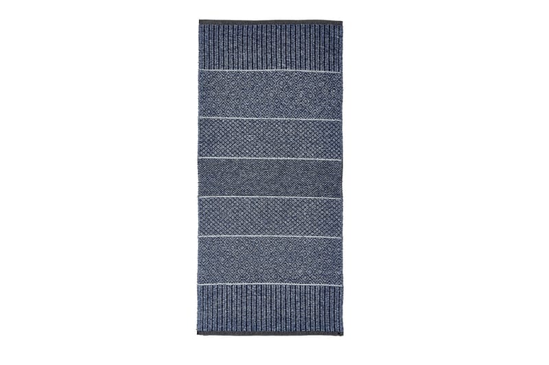 Matta Mix Alice 200x300 cm PVC/Bomull/Polyester Blå - Horredsmattan - Textil & mattor - Matta - Modern matta - Trasmatta