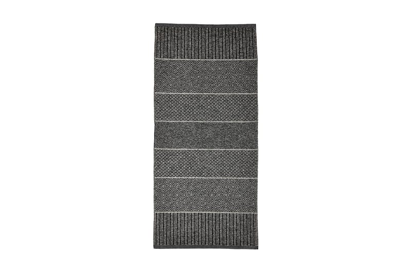 Matta Mix Alice 70x150 cm PVC/Bomull/Polyester Grafit - Horredsmattan - Textil & mattor - Matta - Modern matta - Trasmatta