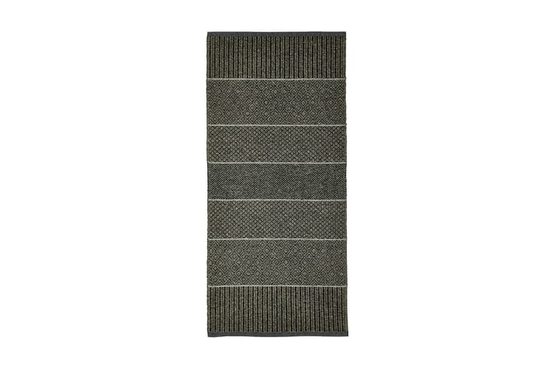 Matta Mix Alice 70x200 cm PVC/Bomull/Polyester Oliv - Horredsmattan - Textil & mattor - Matta - Modern matta - Trasmatta