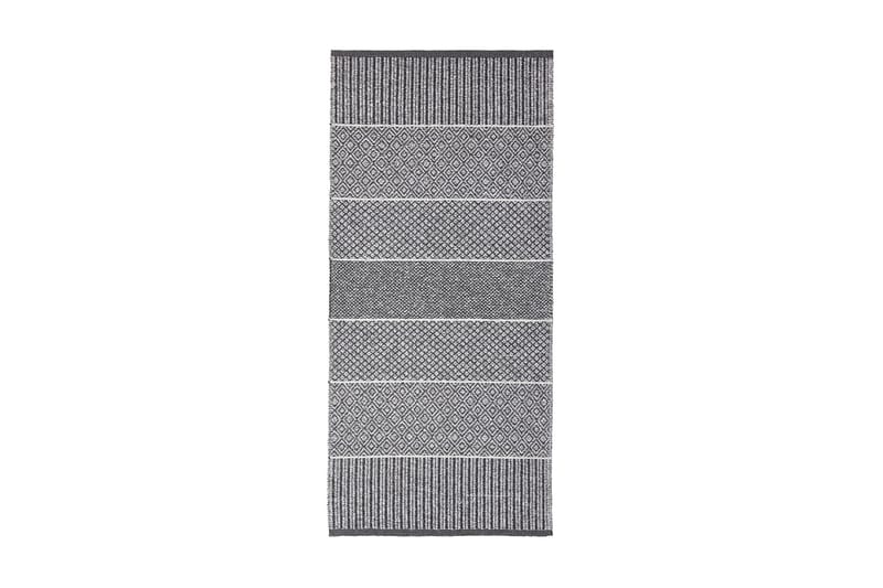 Matta Mix Alice 70x50 cm PVC/Bomull/Polyester Grå - Horredsmattan - Textil & mattor - Matta - Modern matta - Trasmatta