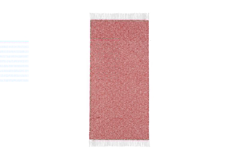 Matta Mix Goose 70x200 PVC/Bomull/Polyester Röd - Horredsmattan - Textil & mattor - Matta - Modern matta - Trasmatta