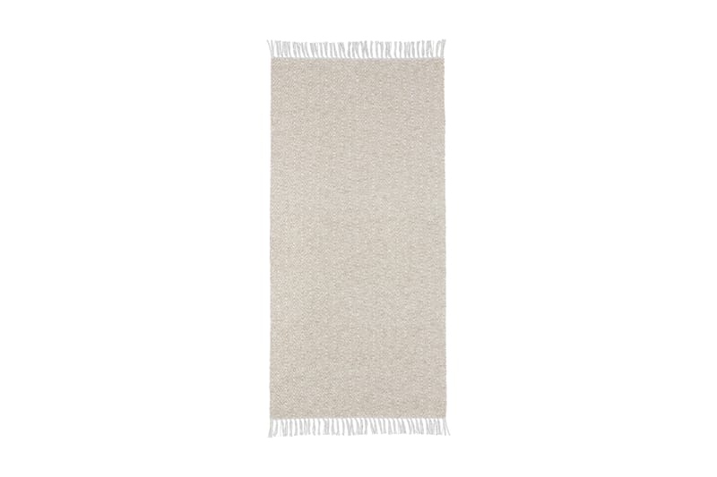 Matta Mix Goose 70x50 PVC/Bomull/Polyester Linnefärg - Horredsmattan - Trasmatta