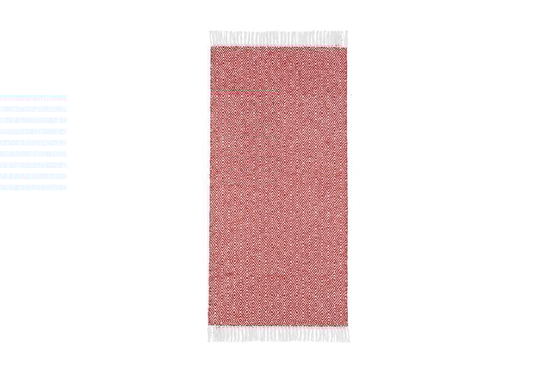 Matta Mix Goose 70x50 PVC/Bomull/Polyester Röd - Horredsmattan - Textil & mattor - Matta - Modern matta - Trasmatta