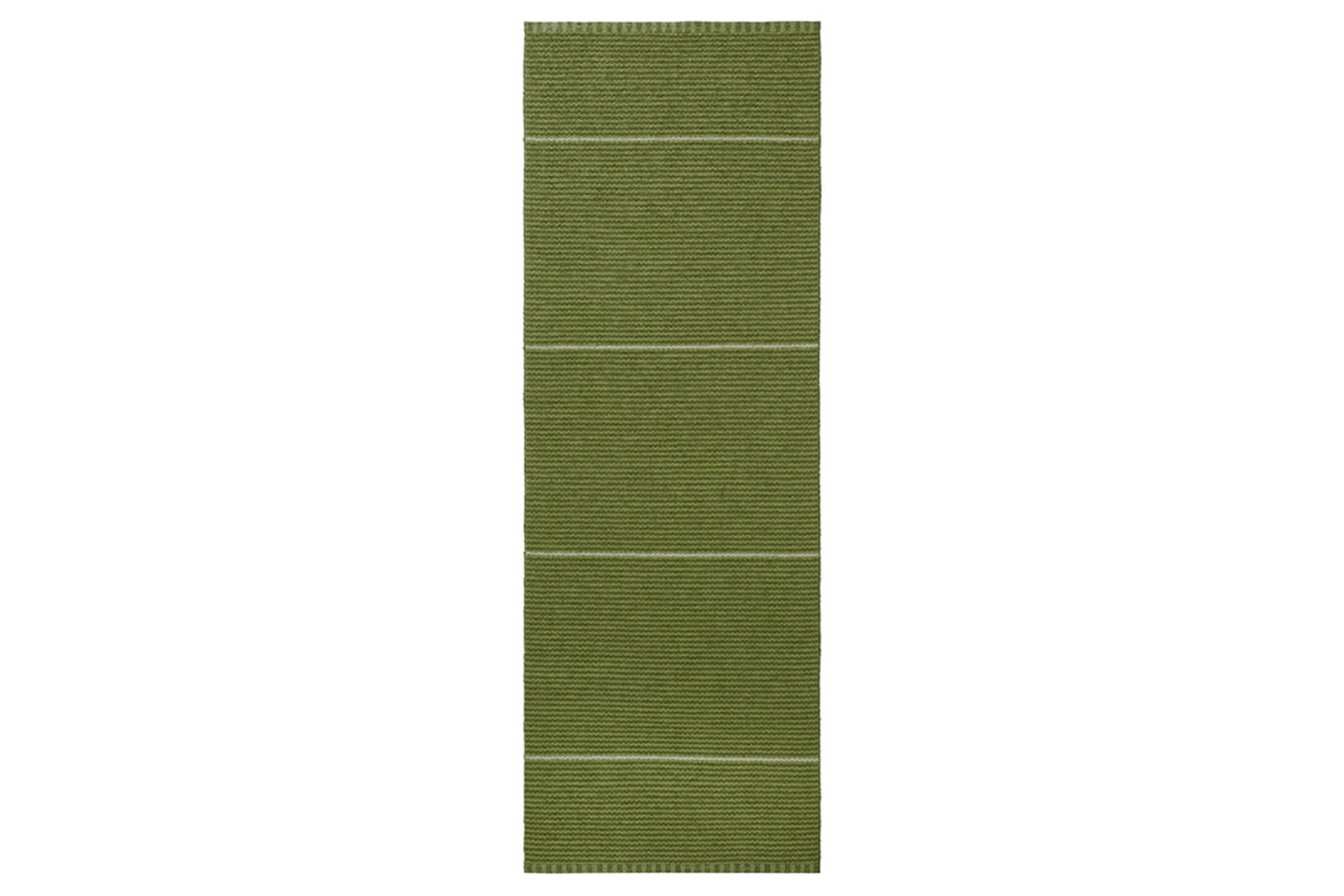 Trasmatta Cleo 70x400 cm Olivgrön Horredsmattan