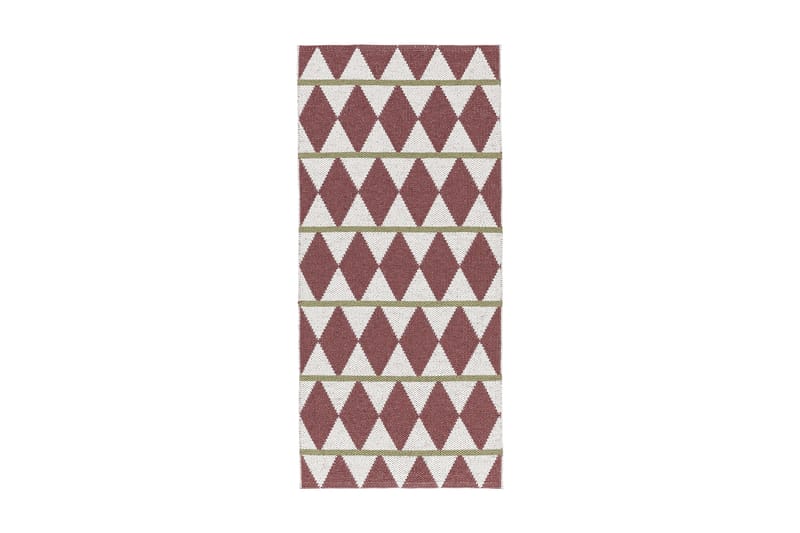Trasmatta Zigge 70x400 cm Mörklila - Horredsmattan - Textil & mattor - Matta - Modern matta - Trasmatta