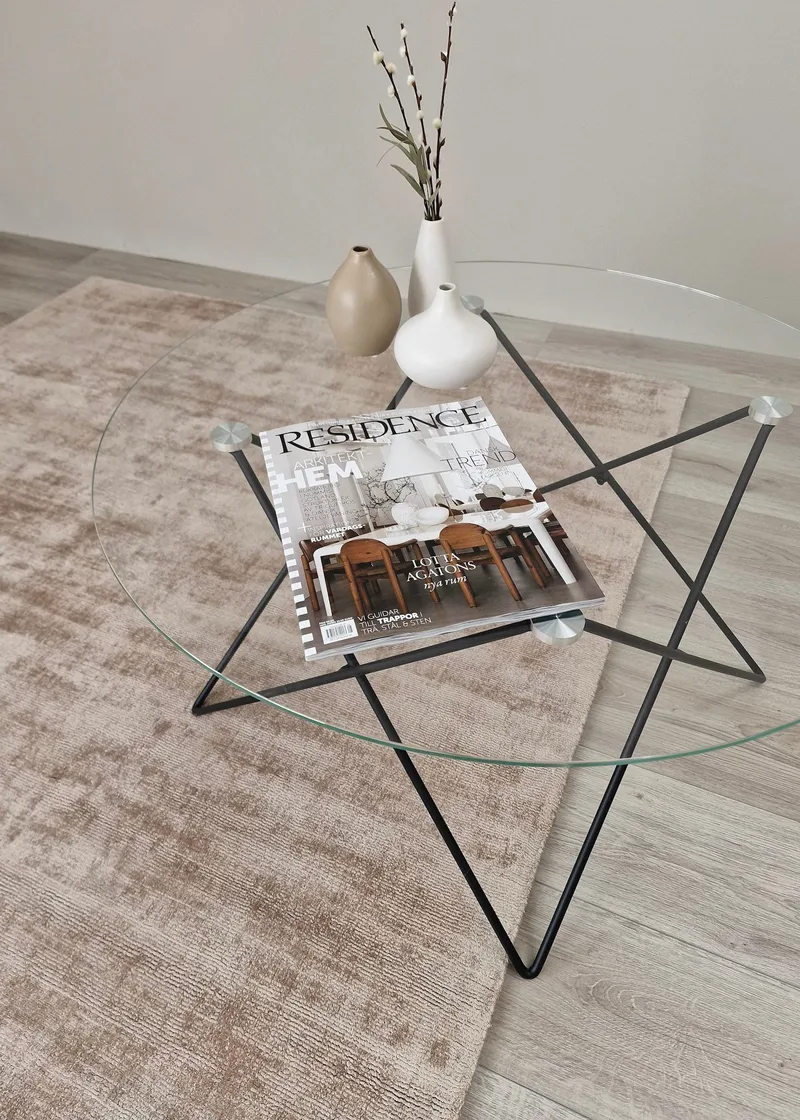 Tribeca Viskosmatta 160x230 cm Rektangulär - Linne - Textil & mattor - Matta - Modern matta - Viskosmatta & konstsilkesmatta
