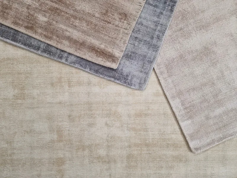 Tribeca Viskosmatta 240x340 cm Rektangulär - Natur - Textil & mattor - Matta - Modern matta - Viskosmatta & konstsilkesmatta