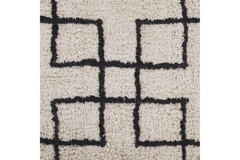 Turhal Ryamatta 140x200 cm - Beige - Textil & mattor - Matta - Modern matta - Bomullsmatta