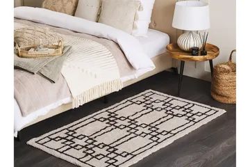 Turhal Ryamatta 80x150 cm - Beige - Textil & mattor - Matta - Modern matta - Ryamatta