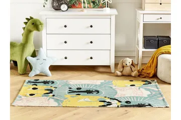 Tutut Bomullsmatta 80x150 cm - Blå - Textil & mattor - Matta - Modern matta - Bomullsmatta