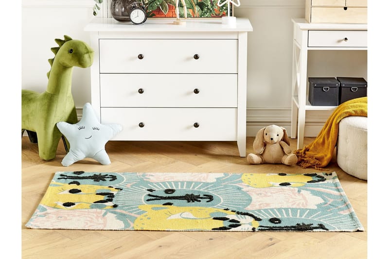 Tutut Bomullsmatta 80x150 cm - Blå - Textil & mattor - Matta - Modern matta - Bomullsmatta