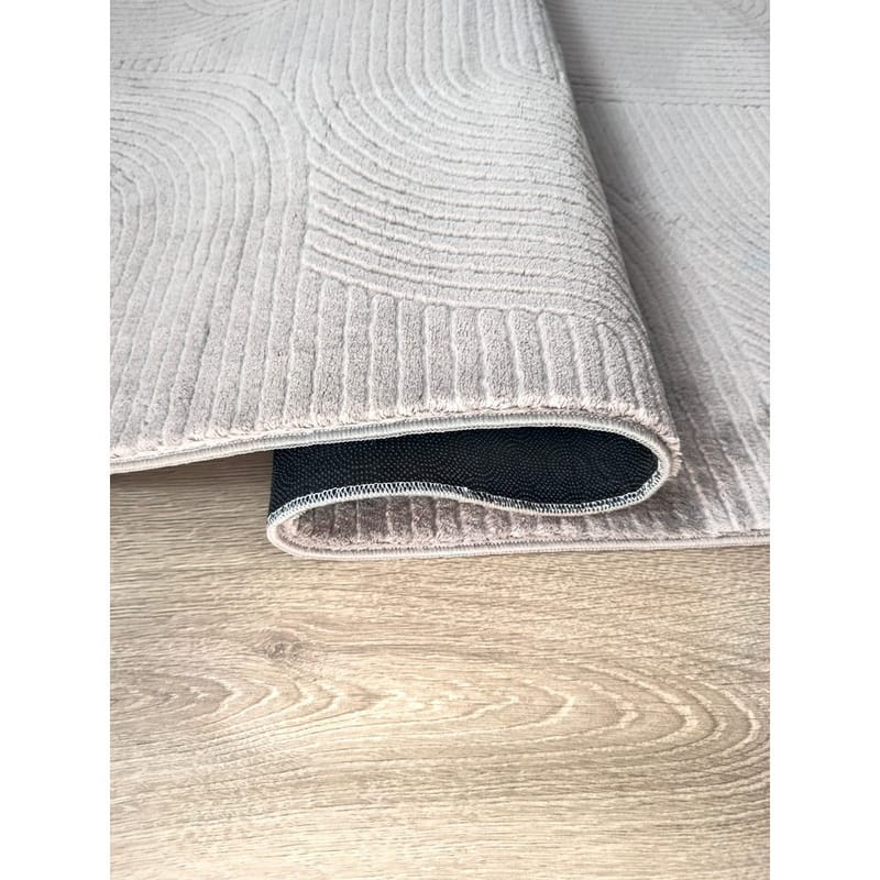 Tvättbar Matta Castello Art - Grå - Textil & mattor - Matta - Modern matta - Trasmatta