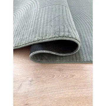 Tvättbar Matta Castello Art - Green - Textil & mattor - Matta - Modern matta - Trasmatta