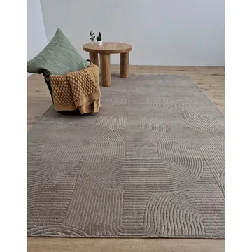 Tvättbar Matta Castello Art - Linen - Textil & mattor - Matta - Modern matta - Trasmatta