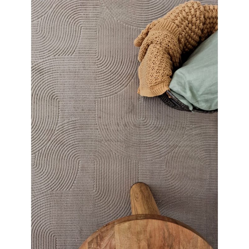 Tvättbar Matta Castello Art - Linen - Textil & mattor - Matta - Modern matta - Trasmatta