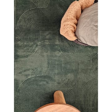 Tvättbar Matta Castello Art - Smaragdgrön - Textil & mattor - Matta - Modern matta - Trasmatta