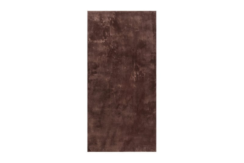 Tvättbar Matta Soft, 60x110 cm, Choklad
