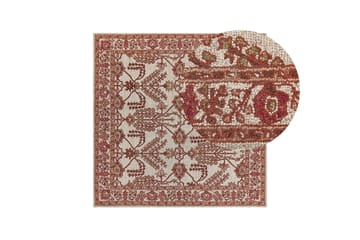 Ullmatta Adilcevaz 200x200 cm - Orange - Textil & mattor - Matta - Modern matta - Ullmatta