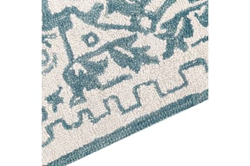 Ullmatta Ahmetli 140x200 cm - Blå - Textil & mattor - Matta - Modern matta - Ullmatta