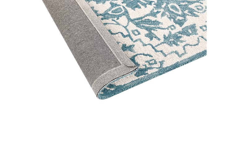 Ullmatta Ahmetli 140x200 cm - Blå - Textil & mattor - Matta - Modern matta - Ullmatta