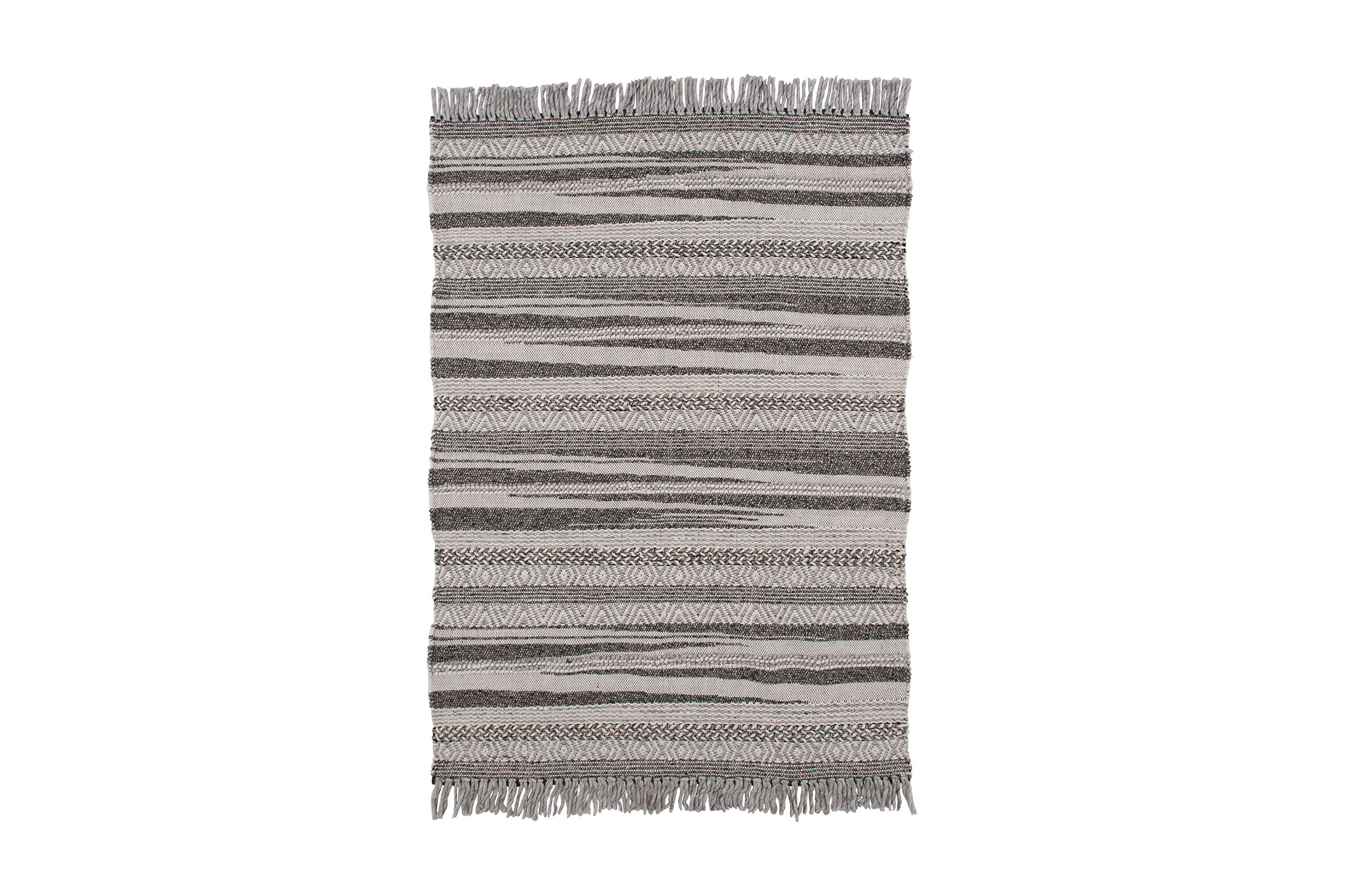 alwar ullmatta 170x240 cm - mörkgrå