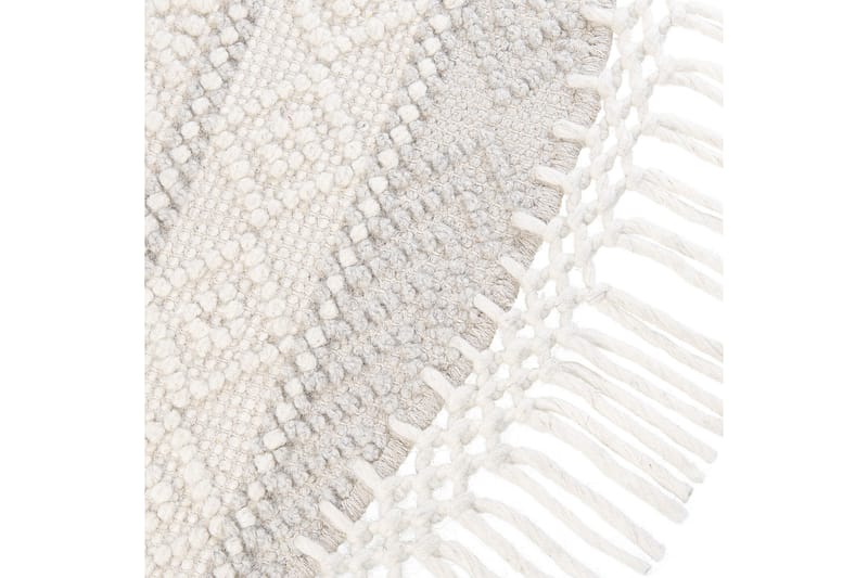 Ullmatta Baltalar 140 cm Rund - Beige - Textil & mattor - Matta - Modern matta - Ullmatta