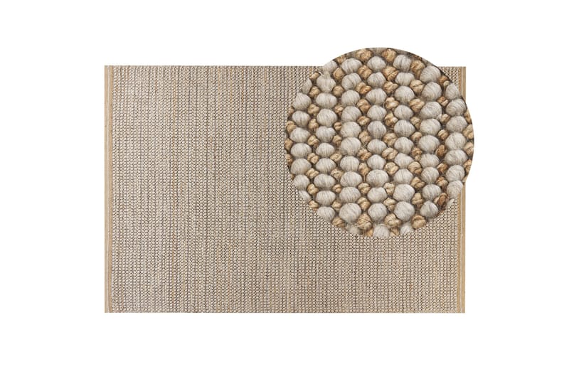 Ullmatta Banoo 140x200 cm - Beige - Textil & mattor - Matta - Modern matta - Ullmatta