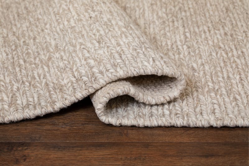 Dalarö Ullmatta 75x230 cm Rektangulär - Beige - Textil & mattor - Matta - Modern matta - Ullmatta