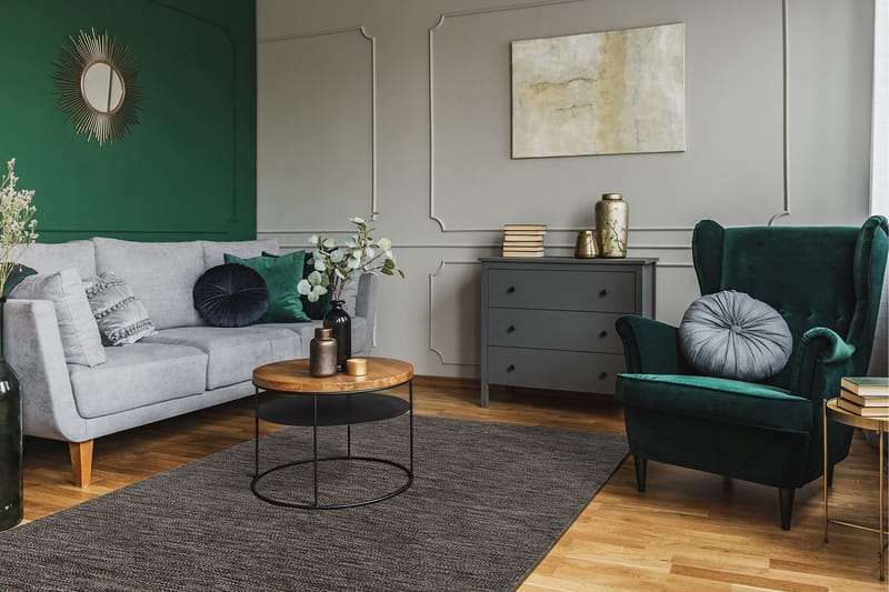 Birka Ullmatta 200x300 - Antracit - Textil & mattor - Matta - Modern matta - Ullmatta
