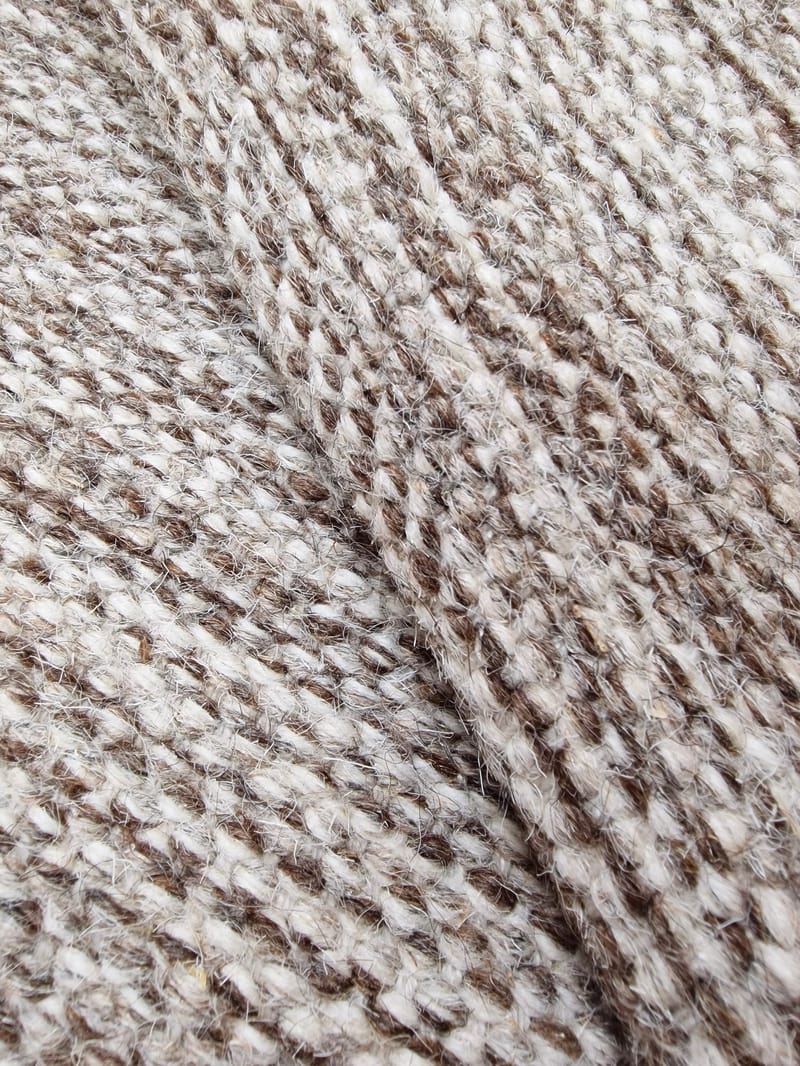 Birka Ullmatta Rektangulär 135x190 cm - Mörklinne - Textil & mattor - Matta - Modern matta - Ullmatta