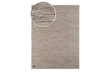 Birka Ullmatta Rektangulär 135x190 cm - Mörklinne - Textil & mattor - Matta - Modern matta - Ullmatta