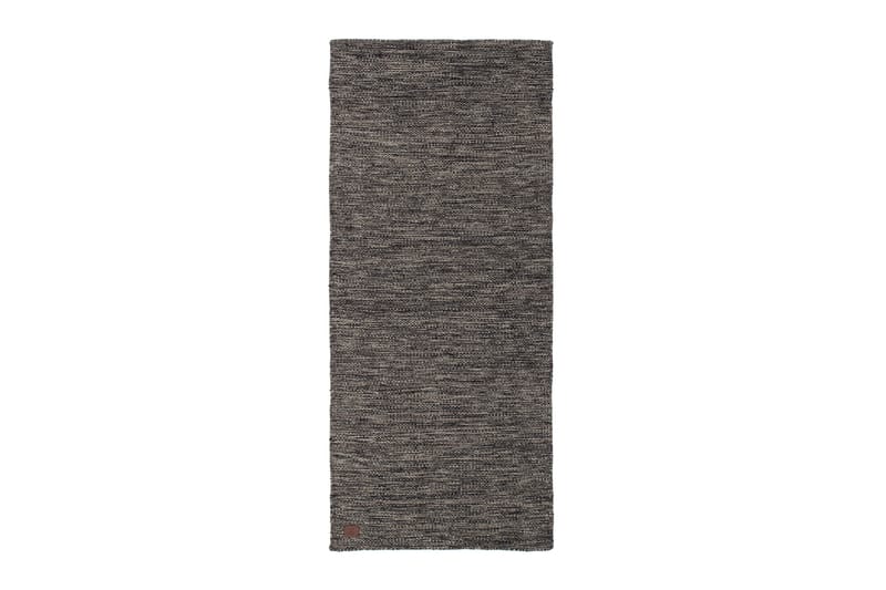 Birka Ullmatta Rektangulär 75x230 cm - Antracit - Textil & mattor - Matta - Modern matta - Ullmatta