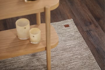 Birka Ullmatta Rektangulär 75x230 cm - Mörklinne - Textil & mattor - Matta - Modern matta - Ullmatta