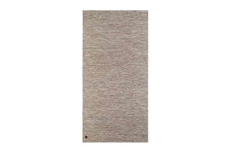 Birka Ullmatta Rektangulär 75x230 cm - Mörklinne - Textil & mattor - Matta - Modern matta - Ullmatta