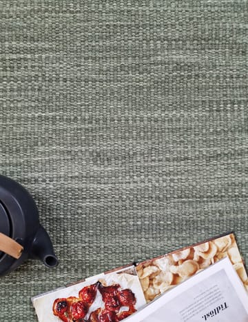 Birka Ullmatta Rektangulär 75x230 cm - Sammetsgrön - Textil & mattor - Matta - Modern matta - Ullmatta