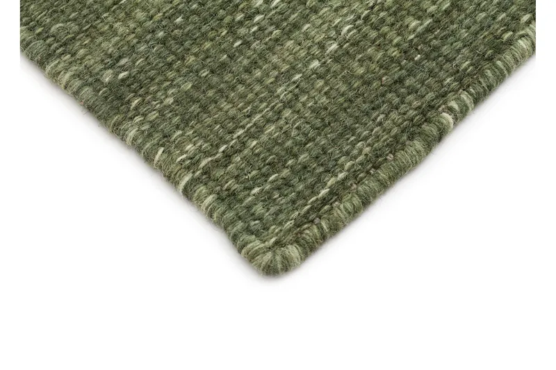 Birka Ullmatta Rektangulär 75x230 cm - Sammetsgrön - Textil & mattor - Matta - Modern matta - Ullmatta