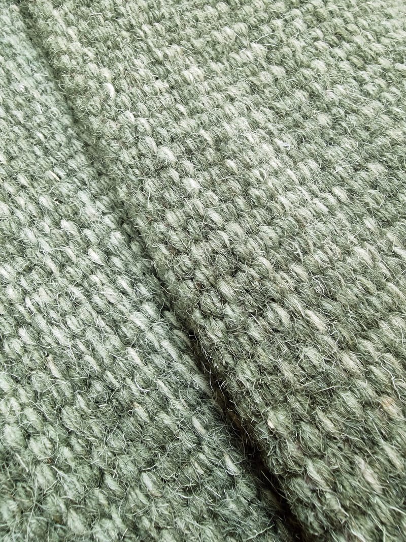 Birka Ullmatta Rektangulär 75x230 cm - Sammetsgrön - Textil & mattor - Matta - Modern matta - Ullmatta