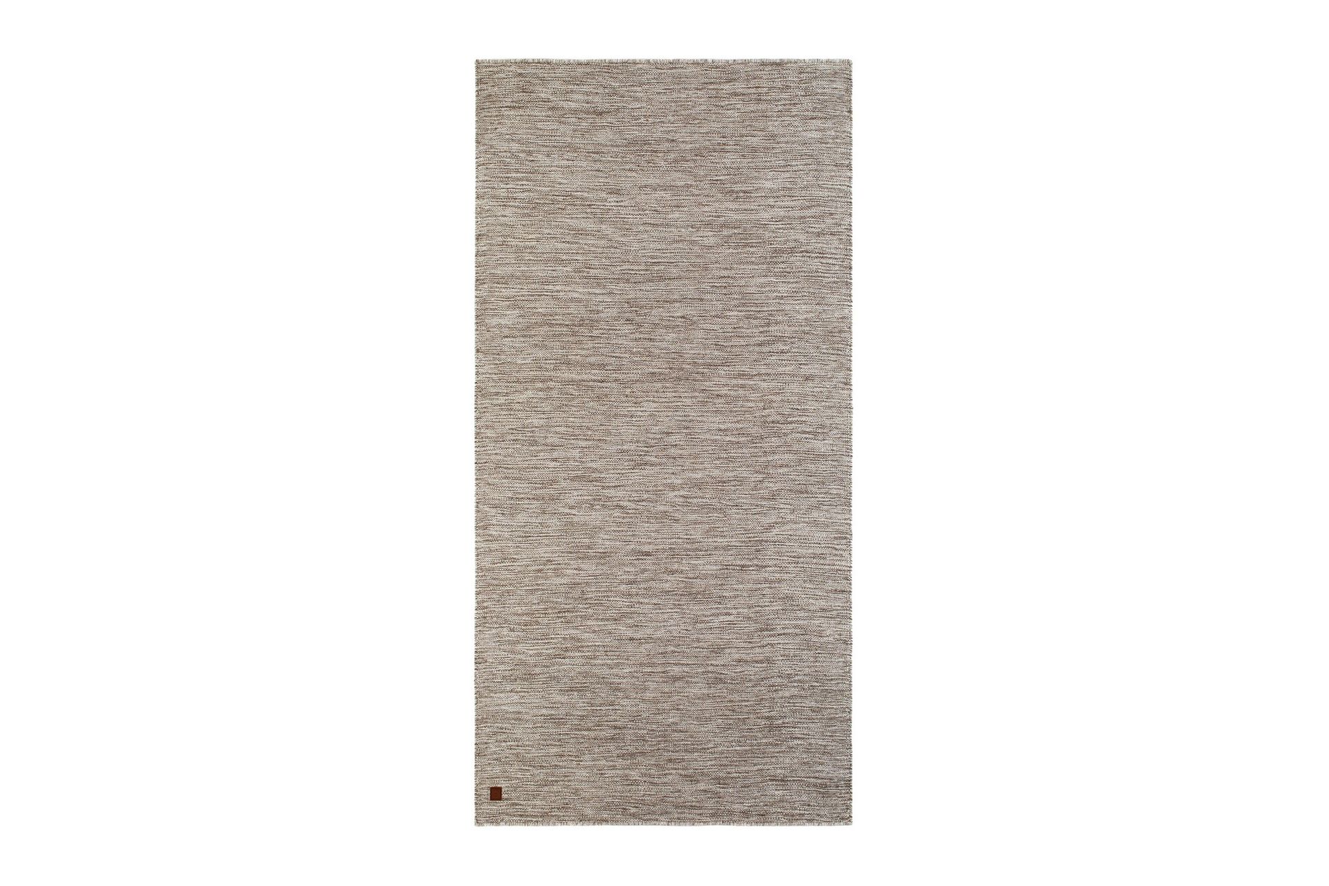 Birka Ullmatta Rektangul&auml;r 75x150 cm - M&ouml;rklinne