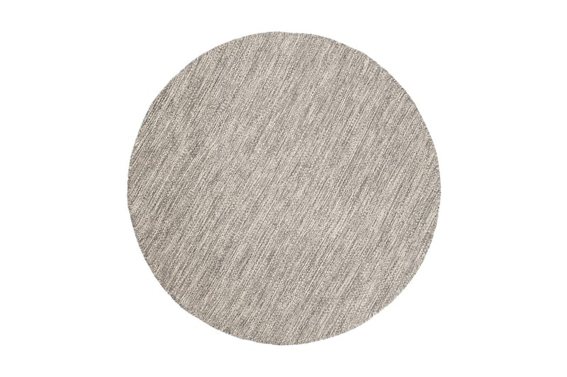 Birka Ullmatta Rund 120 - Silver - Textil & mattor - Matta - Modern matta - Ullmatta