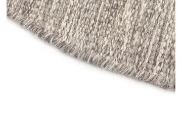 Birka Ullmatta Rund 120 - Silver - Textil & mattor - Matta - Modern matta - Ullmatta