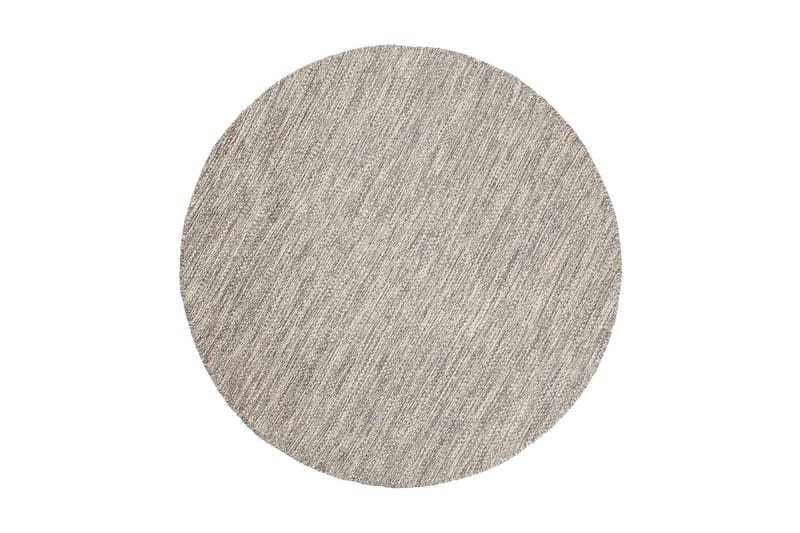 Birka Ullmatta Rund 120 - Silver - Textil & mattor - Matta - Modern matta - Ullmatta
