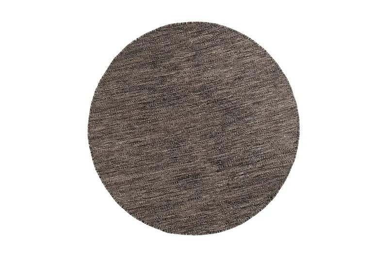 Birka Ullmatta Rund 160 - Antracit - Textil & mattor - Matta - Modern matta - Ullmatta