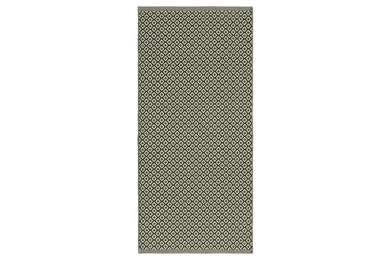 Ullmatta Björkö 75x150 cm Rektangulär - Grön - Textil & mattor - Matta - Modern matta - Ullmatta