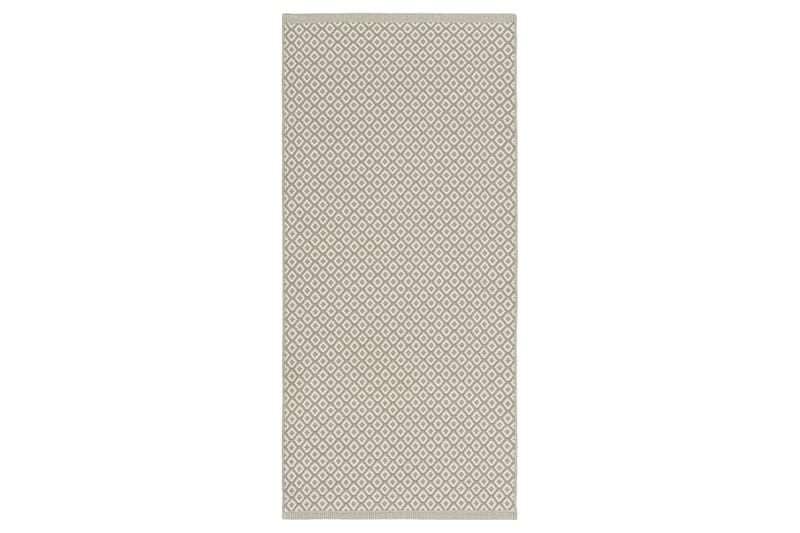 Ullmatta Björkö 75x250 cm Rektangulär - Grå - Textil & mattor - Matta - Modern matta - Ullmatta